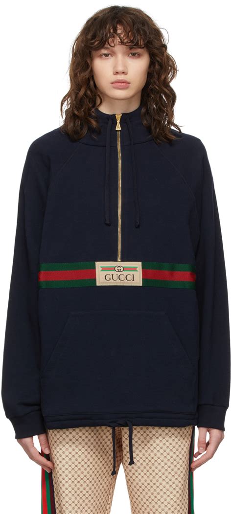 vintage gucci blue monogram|Gucci monogram hoodie.